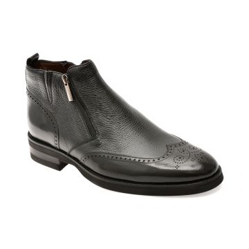 Ghete elegante LE COLONEL negre, 40940, din piele naturala Ghete elegante LE COLONEL negre, 40940, din piele naturala