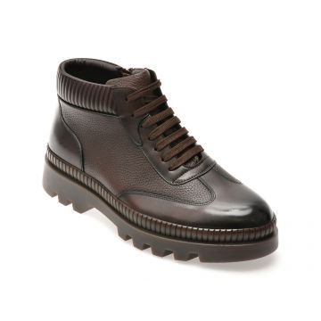 Ghete EPICA maro, B101, din piele naturala Ghete EPICA maro, B101, din piele naturala