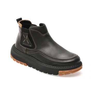 Ghete EPICA negre, 60019, din piele naturala Ghete EPICA negre, 60019, din piele naturala