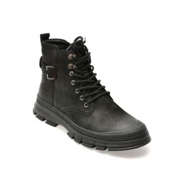 Ghete EPICA negre, 80278, din piele naturala Ghete EPICA negre, 80278, din piele naturala