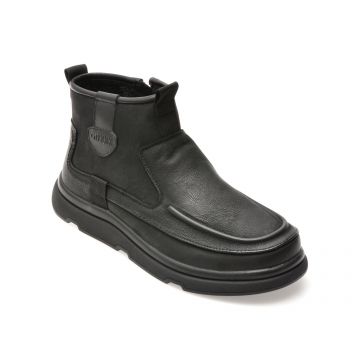 Ghete GRYXX negre, 58200, din piele naturala Ghete GRYXX negre, 58200, din piele naturala