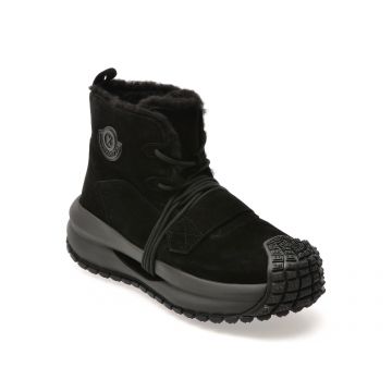 Ghete GRYXX negre, LN12, din piele intoarsa Ghete GRYXX negre, LN12, din piele intoarsa