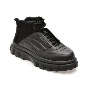 Ghete GRYXX negre, LN39, din piele naturala Ghete GRYXX negre, LN39, din piele naturala