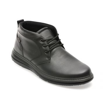 Ghete IMAC negre, 851338, din piele naturala Ghete IMAC negre, 851338, din piele naturala