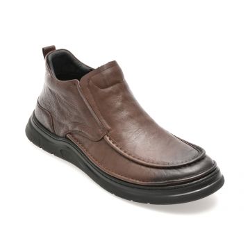 Ghete OTTER maro, 902901, din piele naturala Ghete OTTER maro, 902901, din piele naturala