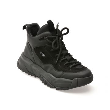 Ghete OTTER negre, 120, din piele naturala Ghete OTTER negre, 120, din piele naturala