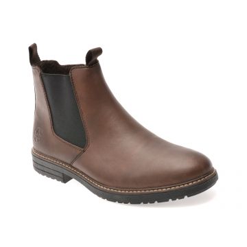 Ghete RIEKER maro, 33180, din piele naturala Ghete RIEKER maro, 33180, din piele naturala