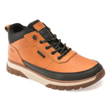 Ghete RIEKER maro, B9300, din piele ecologica Ghete RIEKER maro, B9300, din piele ecologica