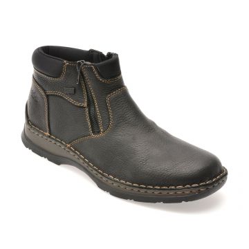 Ghete RIEKER negre, 5362, din piele naturala Ghete RIEKER negre, 5362, din piele naturala