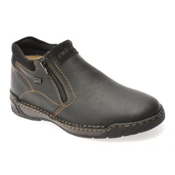 Ghete RIEKER negre, B0392, din piele naturala Ghete RIEKER negre, B0392, din piele naturala
