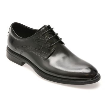 Pantofi eleganti EPICA negri, B25A68, din piele naturala