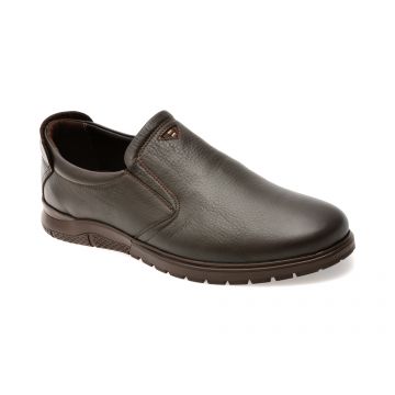 Pantofi OTTER maro, 556, din piele naturala Pantofi OTTER maro, 556, din piele naturala