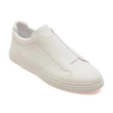 Pantofi sport ALDO albi, AROS 100, din piele ecologica Pantofi sport ALDO albi, AROS 100, din piele ecologica