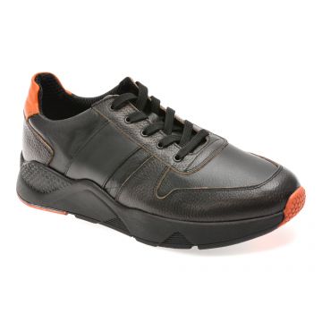 Pantofi sport BITE THE BULLET negri, 635L, din piele naturala Pantofi sport BITE THE BULLET negri, 635L, din piele naturala