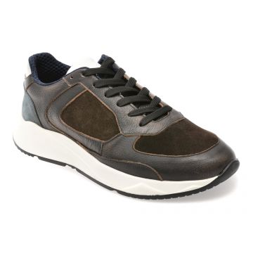 Pantofi sport BITE THE BULLET negri, 8622, din piele naturala Pantofi sport BITE THE BULLET negri, 8622, din piele naturala