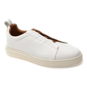 Pantofi sport BULLETTI albi, 7178, din piele naturala Pantofi sport BULLETTI albi, 7178, din piele naturala