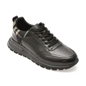 Pantofi sport EPICA negri, 6067, din piele naturala Pantofi sport EPICA negri, 6067, din piele naturala
