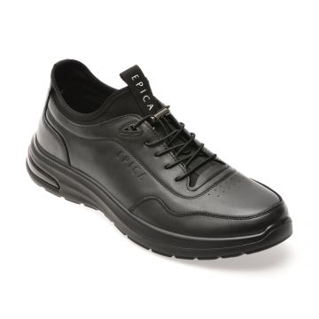 Pantofi sport EPICA negri, CCH14, din piele naturala Pantofi sport EPICA negri, CCH14, din piele naturala