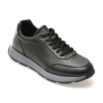 Pantofi sport EPICA negri, LN45, din piele naturala Pantofi sport EPICA negri, LN45, din piele naturala
