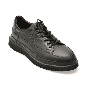 Pantofi sport EPICA negri, MU007A, din piele naturala Pantofi sport EPICA negri, MU007A, din piele naturala