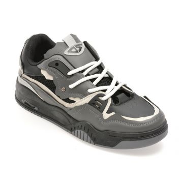 Pantofi sport FASHION negri, RB001, din material textil Pantofi sport FASHION negri, RB001, din material textil