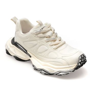 Pantofi sport GRYXX albi, 822, din piele ecologica Pantofi sport GRYXX albi, 822, din piele ecologica