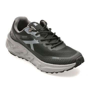 Pantofi sport GRYXX negri, 1306, din material textil