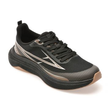 Pantofi sport GRYXX negri, 25015, din material textil Pantofi sport GRYXX negri, 25015, din material textil