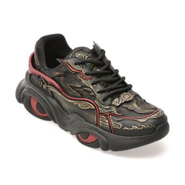 Pantofi sport GRYXX negri, 303008, din material textil Pantofi sport GRYXX negri, 303008, din material textil