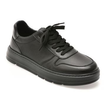 Pantofi sport GRYXX negri, LN46, din piele naturala