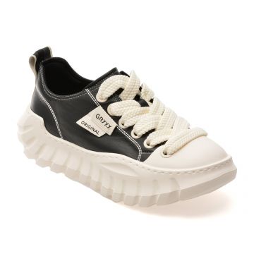 Pantofi sport GRYXX negri, LN52, din piele naturala Pantofi sport GRYXX negri, LN52, din piele naturala