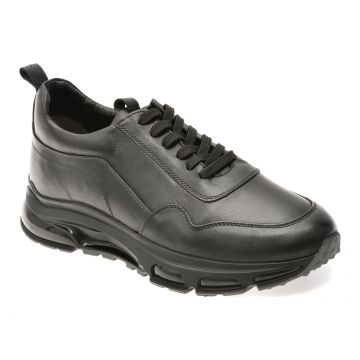Pantofi sport GRYXX negri, MS2001, din piele naturala