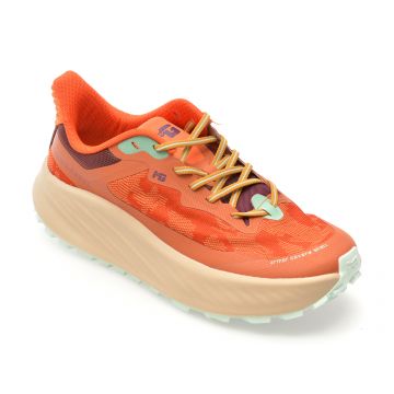 Pantofi sport MG portocalii, 1028, din material textil Pantofi sport MG portocalii, 1028, din material textil