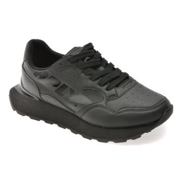 Pantofi sport REPLAY negri, MSG704S, din material textil