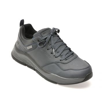 Pantofi sport SKECHERS bleumarin, BENAGO, din piele naturala Pantofi sport SKECHERS bleumarin, BENAGO, din piele naturala