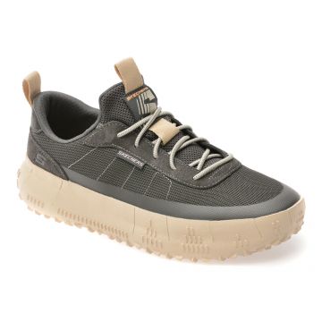 Pantofi sport SKECHERS gri, REVO, din material textil Pantofi sport SKECHERS gri, REVO, din material textil