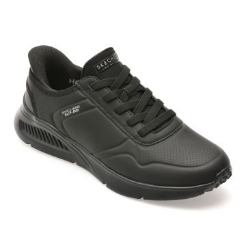 Pantofi sport SKECHERS negri, UNO LITE, din piele ecologica Pantofi sport SKECHERS negri, UNO LITE, din piele ecologica