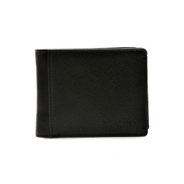 Portofel ALDO negru, BANMOOR 007, din piele ecologica Portofel ALDO negru, BANMOOR 007, din piele ecologica