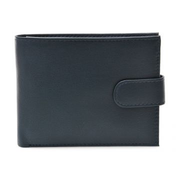 Portofel bleumarin, 11003, din piele naturala