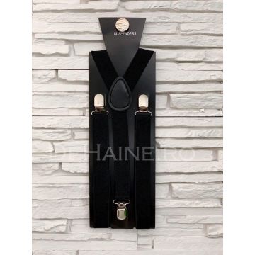 Bretele barbati negre  ZR A4898 Bretele barbati negre  ZR A4898