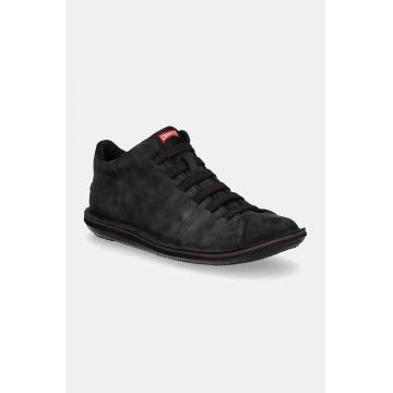 Camper sneakers din piele intoarsă Beetle culoarea negru, 36678-083 Camper sneakers din piele intoarsă Beetle culoarea negru, 36678-083