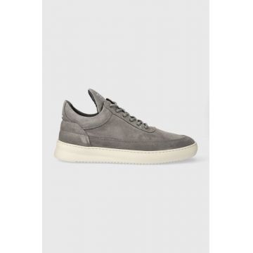 Filling Pieces sneakers din piele întoarsă Low top Suede culoarea gri Filling Pieces sneakers din piele întoarsă Low top Suede culoarea gri