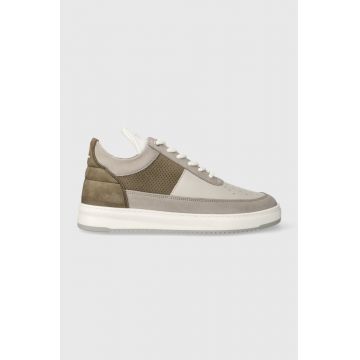 Filling Pieces sneakers din piele Low top Game culoarea gri Filling Pieces sneakers din piele Low top Game culoarea gri
