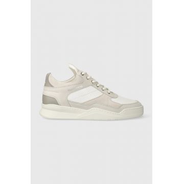Filling Pieces sneakers din piele Low top Panelled culoarea gri Filling Pieces sneakers din piele Low top Panelled culoarea gri