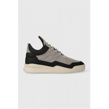 Filling Pieces sneakers din piele Low Top Tweek culoarea gri, 10127681878 Filling Pieces sneakers din piele Low Top Tweek culoarea gri, 10127681878