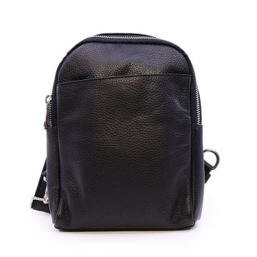 Geantă crossbody bărbați Benvenuti neagră din piele 263BGEA6499N Geantă crossbody bărbați Benvenuti neagră din piele 263BGEA6499N