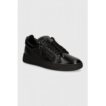 Giuseppe Zanotti sneakers din piele GZ culoarea negru, RU40019.003 Giuseppe Zanotti sneakers din piele GZ culoarea negru, RU40019.003