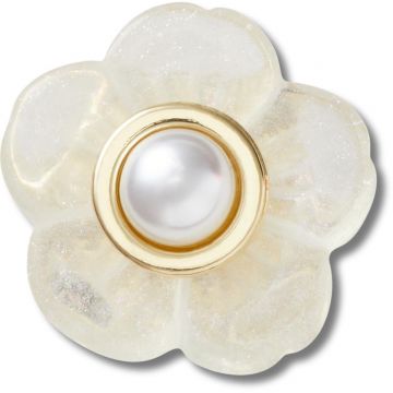 Jibbitz Crocs Gold and Silver Pearl Flower Jibbitz Crocs Gold and Silver Pearl Flower