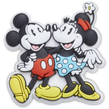 Jibbitz Crocs Mickey and Minnie Holding Jibbitz Crocs Mickey and Minnie Holding