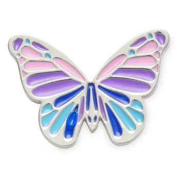 Jibbitz Crocs Multi Purple Butterfly